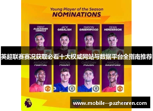 英超联赛赛况获取必看十大权威网站与数据平台全指南推荐